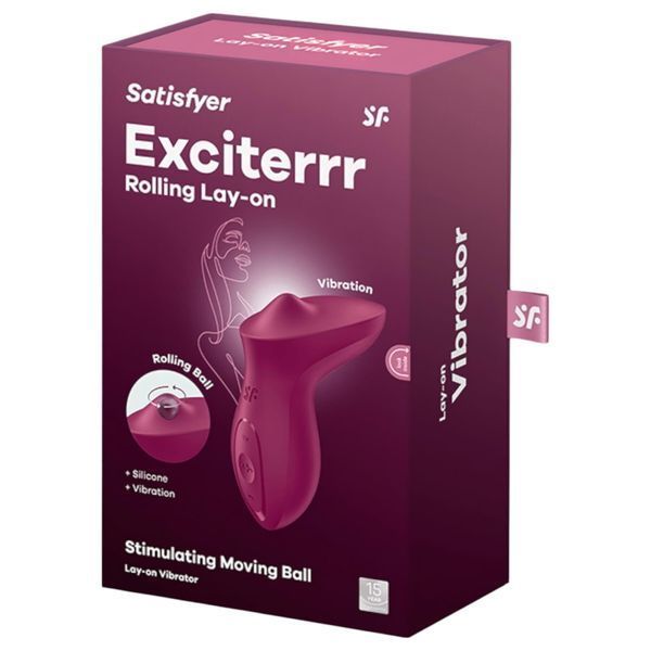 Вібратор для клітора Satisfyer Exciterrr Berry SX1218 фото