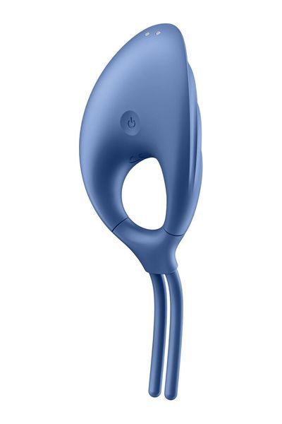 Ерекційне віброкільце-ласо Satisfyer Swordsman Blue, міцна фіксація, 10 режимів, потужний мотор SO6281 фото