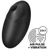 Вакуумний стимулятор з вібрацією Satisfyer Vulva Lover 3 Black SO7783 фото