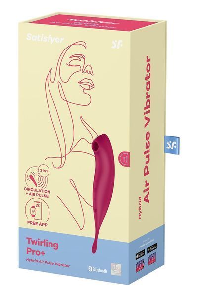 Смарт-вібратор для клітора Satisfyer Twirling Pro+ SO6715 фото