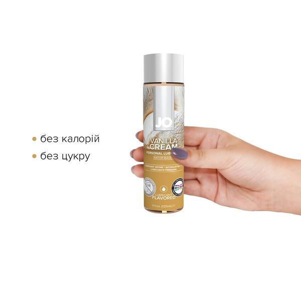 Змазка на водній основі JO H2O Vanilla Cream 120 мл SO1778 фото