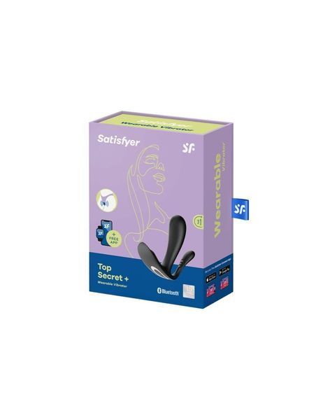 Подвійний смарт-вібратор у трусики Satisfyer Top Secret+ SO6134 фото