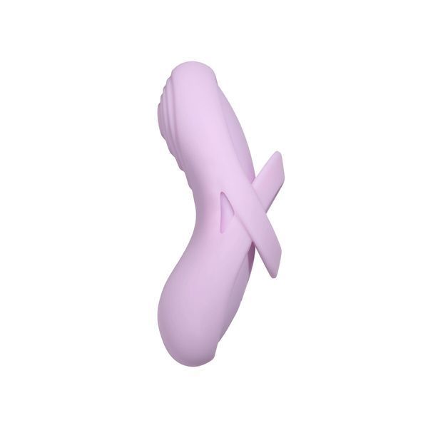 Смарт-вібратор для клітора Svakom Echo 2 Pink Lilac, підігрів до 38 &deg;C, знімна насадка на палець SX2449 фото
